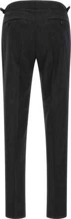 Pal Zileri Compact Wool Trousers - Gray
