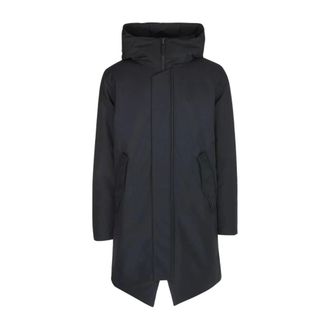 Elvine Gunter Parka - Heren - Mantels - Blauw - Maat: M Zijde