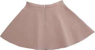 Marni Girls Skirt Flared Pink Cotton Blend