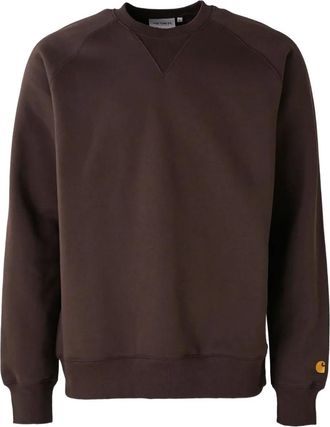 Carhartt Work in Progress Felpa in cotone a maniche lunghe - Marrone