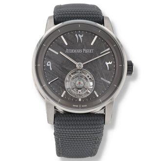 Audemars Piguet Pre-owned Audemars Piguet Code 11.59 Tourbillon Automatic Mens Watch 26396QT.OO.D009KB.01