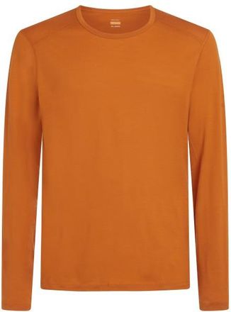 Icebreaker 200 Oasis L/S Crewe Merinounterw&auml;sche f&uuml;r Herren | orange