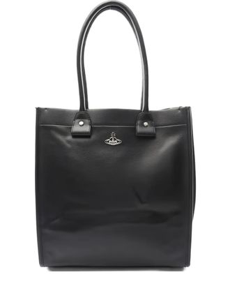 Vivienne Westwood Borsa a spalla Teddy Tote anni 2020 - Nero