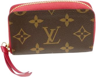 Louis Vuitton Pre-owned Wallets, female, Brown, Size: ONE SIZE Pre-owned Vintage Canvas Wallet