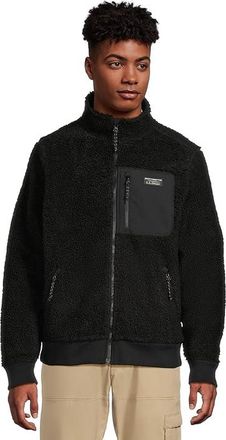 L.L.Bean Beans Sherpa Fleece Jacket Regular Mens Clothing Midnight Black : 3XL, Acrylic/Fleece/Nylon