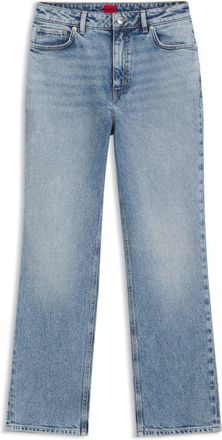 HUGO BOSS Slim-fit high-rise jeans in stretch cotton