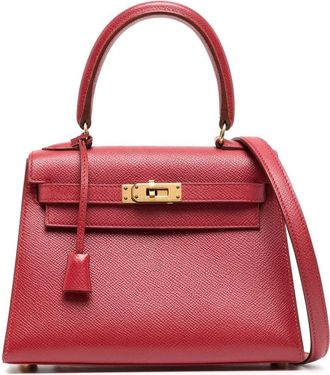 Hermès 2011 Kelly 20 two-way handbag - women - Calf Leather - One Size - Red