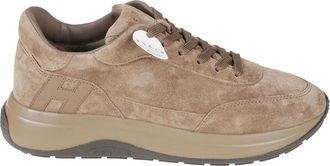 Hogan H719 Allacciato H - Heren - Sneakers - Bruin - 43 EU - Schoenen