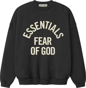 Fear of God Crewneck Sweatshirt - Heren - Sweatshirts - Zwart - M - Hoodies & sweatvesten