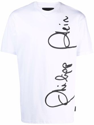 Philipp Plein T-shirt con logo - Bianco