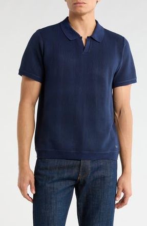 Buffalo Webrews Johnny Collar Knit Polo in Navy Mix at Nordstrom Rack, Size X-Large