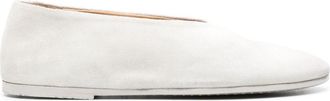 Marsèll Coltellaccio suede ballerina shoes - women - Suede - 36 - Neutrals