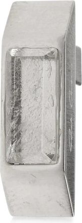Rick Owens Kristallen Facet Oorbel - Heren - Oorbellen - Grijs - ONE Size - Accessoires