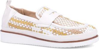 Ron White Nayomi Woven Penny Loafer in Fawn Multi at Nordstrom, Size 10-10.5Us