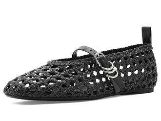 Rag & Bone Spire Mary Jane Womens Flat Shoes Black 1 : EU 39.5 (US Womens 9.5) M, Synthetic