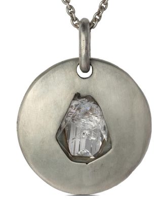 Parts Of Four Collana con pendente Disc Danburite - Argento