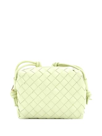 Bottega Veneta Loop Intrecciato Nappa Mini crossbody bag - Green