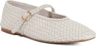 Dune London Headliner Mary Jane Flat in Ecru at Nordstrom, Size 11Us