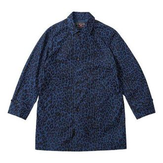 SUPREME x HYSTERIC GLAMOUR Leopard Trench Navy Black Red SUP-SS21-545