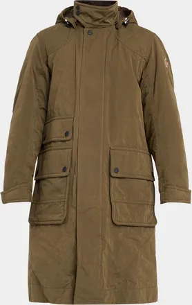 Moncler Allaine Hooded Longline Coat