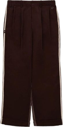 adidas x CLOT Suit Pant Asia Sizing Dark Brown JM2829