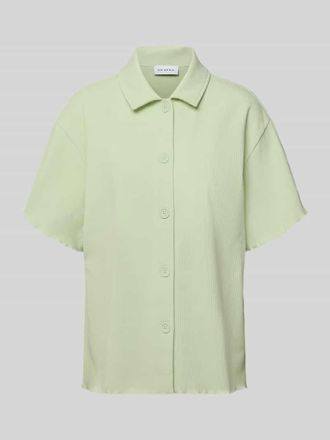 Oh April Relaxed Fit Bluse mit 1/2-Arm Modell Fleur in Mint, Gr&ouml;&szlig;e XL