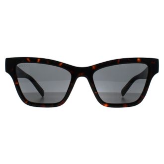 Gucci Cat Eye Dames Havana Grijs GG1982S