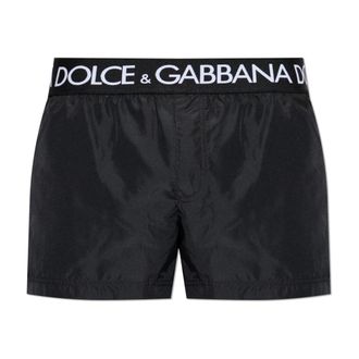 Dolce & Gabbana Heren, Badkleding, Zwart, Maat: S Spandex