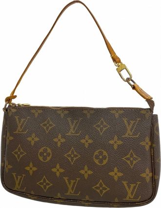 Louis Vuitton Brown Pouch (Pre-Owned)