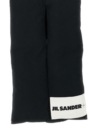 Jil Sander Unisex Black Cotton Foulard Accessory