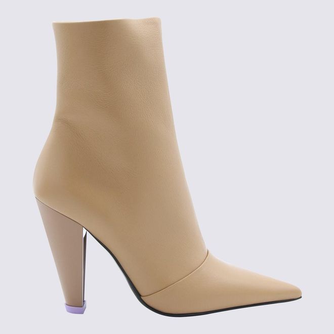 3JUIN CARAMEL レザー DEB ブーツ 3Juin Caramel Leather Deb Boots from $276.00 - on Stylight