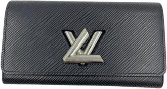 Louis Vuitton Pre-owned Epi Long wallet (bi-fold) - Dames - Vintage Accessoires - Zwart - ONE Size - Leer - Vintage