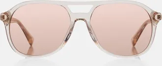 Brunello Cucinelli Gafas de sol de aviador Sartorial Sunset