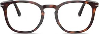 Persol Glasses, unisex, Brown, Size: 49 MM Optical Frame