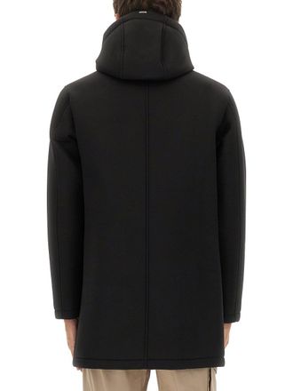 Herno Viscose Scuba Jacket - Black