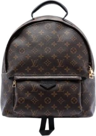 Louis Vuitton Pre-owned Backpacks, female, Brown, Size: ONE SIZE Pre-owned Fabric Backpack