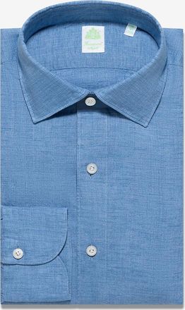 Finamore Lang&auml;rmeliges Hemd aus Baumwolle Gaeta