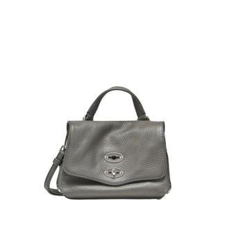 Zanellato Dames, Tassen, Grijs, Maat: ONE Size Leer