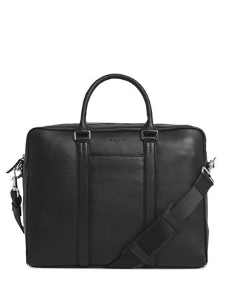 Le Tanneur Charles top-handle briefcase - Nero