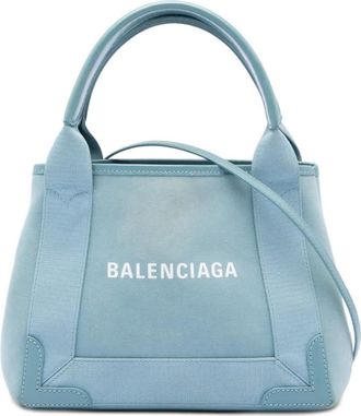 Balenciaga Pre-owned Balenciaga Canvas Navy Cabas XS Ladies 1YAORZN9YVHIO0B3