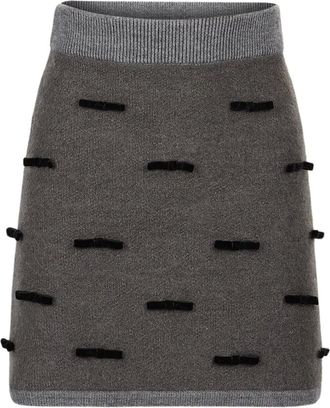 Nina Ricci Mujer, Faldas, Gris, Talla: XS