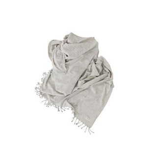 OYOY Stripe Bed Cover in White /Anthracite at Nordstrom