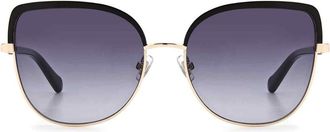 Fossil Grey Shaded Butterfly Ladies Sunglasses FOS 3126/G/S 0003/9O 56