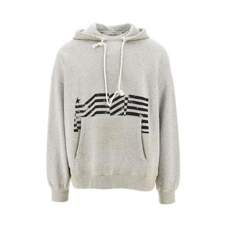 Golden Goose Printed cotton hoodie Man XL