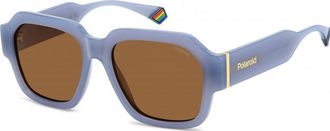 Polaroid Womens PLD-6212-S-X-MVU PLD 6212 S X 54 MVU Sunglasses - Blue - One Size