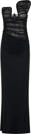 CHRISTOPHER ESBER Abito da sera lungo Salacia - Nero