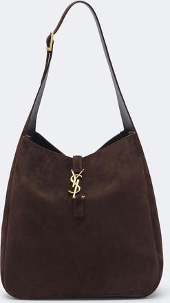 Saint Laurent Le 5 &agrave; 7 Supple Large suede shoulder bag