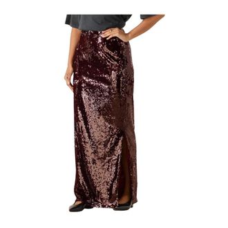 Refined Department Refined Department - Dames Rokken Beau - Dames - Rokken - Rood - Maat: S Poliester