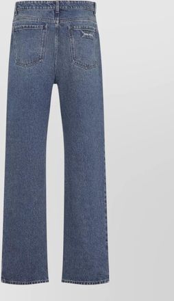 Miu Miu denim high-rise straight-leg jeans