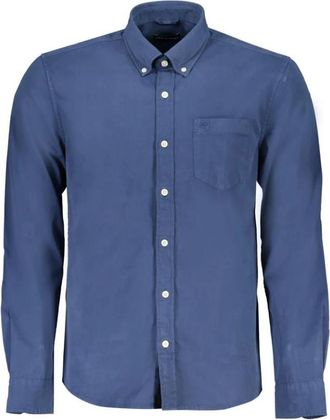 North Sails Longsleeved overhemd - Heren - Casual Overhemden - Blauw - S - Katoen - Overhemden